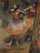 Edgar Degas Two Dancers_j oil painting artist